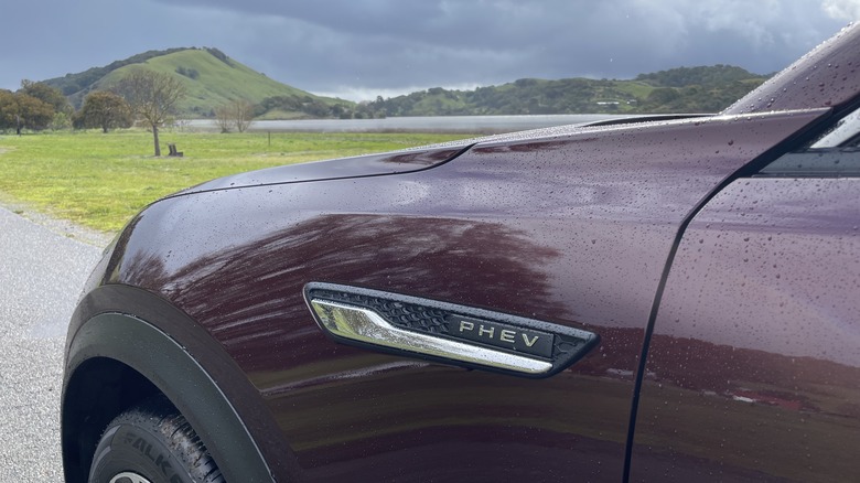 2024 Mazda CX-90 PHEV fender badge