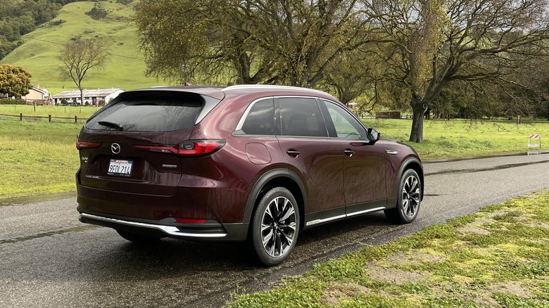 2024 Mazda CX-90 in Artisan Red