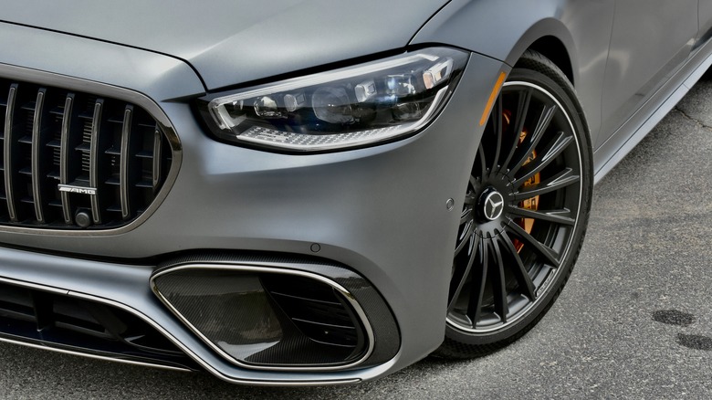 2024 Mercedes-AMG S63 E Performance detail view.