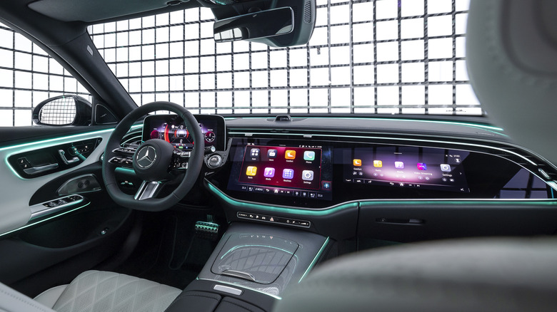 2024 Mercedes-Benz E-Class interior dashboard