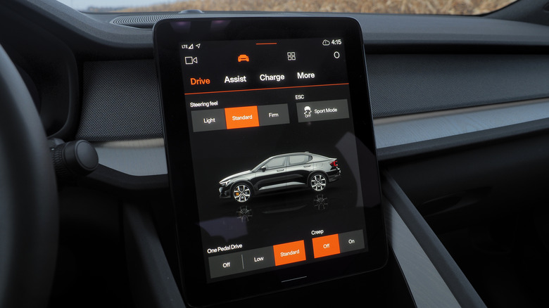 2024 Polestar 2 Performance Plus settings