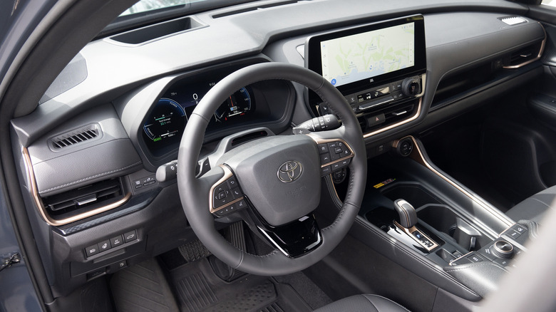 2024 Toyota Grand Highlander dash