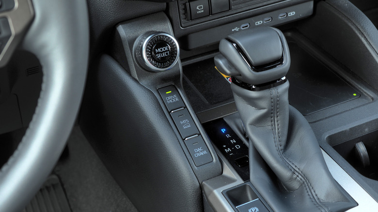 2024 Toyota Land Cruiser First Edition shifter