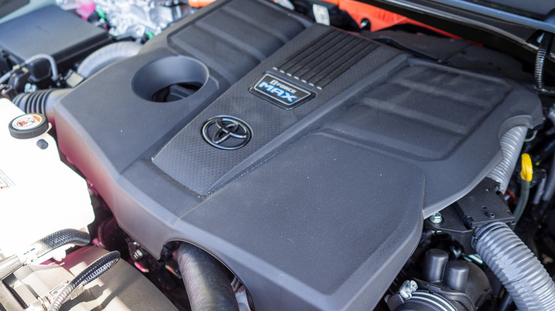 2024 Toyota Tundra Platinum engine bay