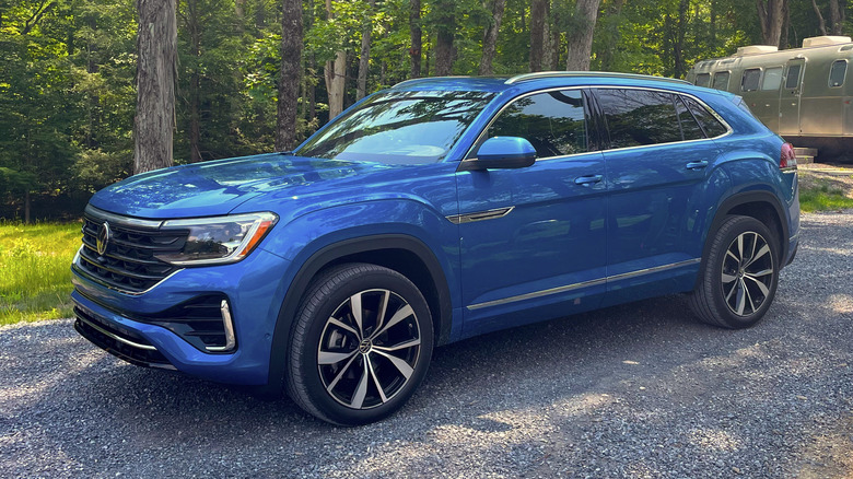 2024 VW Atlas Cross Sport at campground