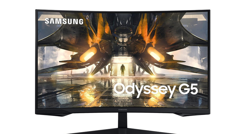 samsung monitor white background