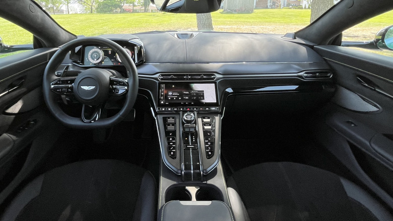 Aston Martin Vantage interior