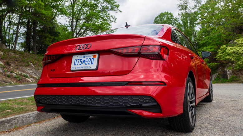 2025 Audi A3 rear view