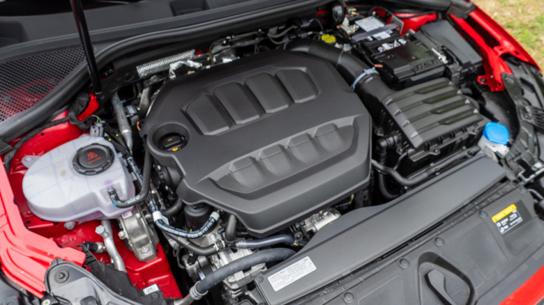 2025 Audi A3 engine bay