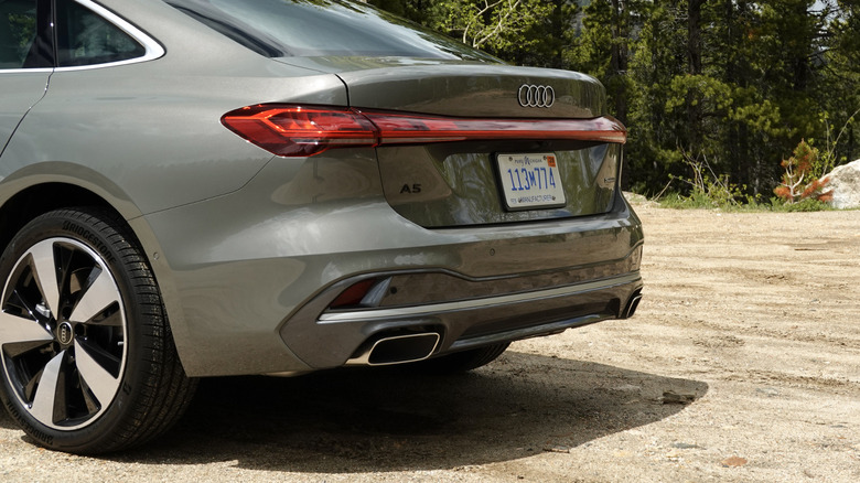 2025 Audi A5 rear end detail