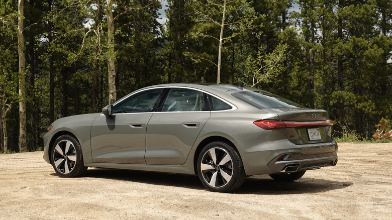 2025 Audi A5 rear three-quarters