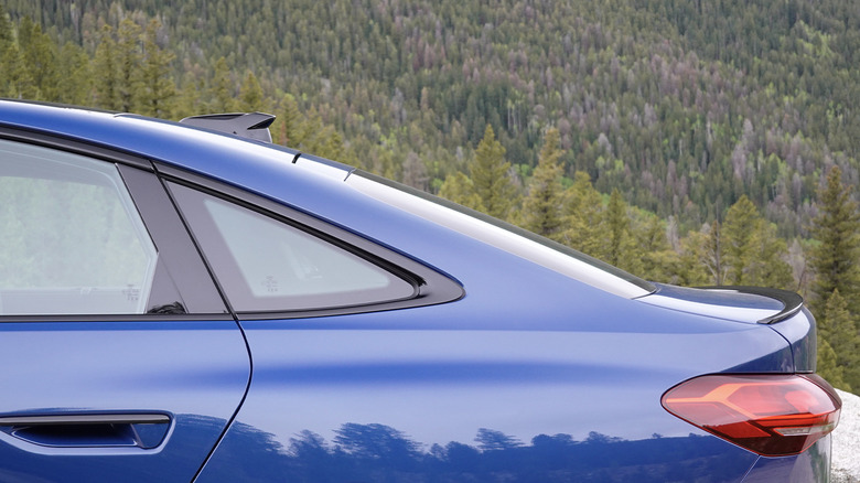 2025 Audi S5 hatchback rear roofline detail