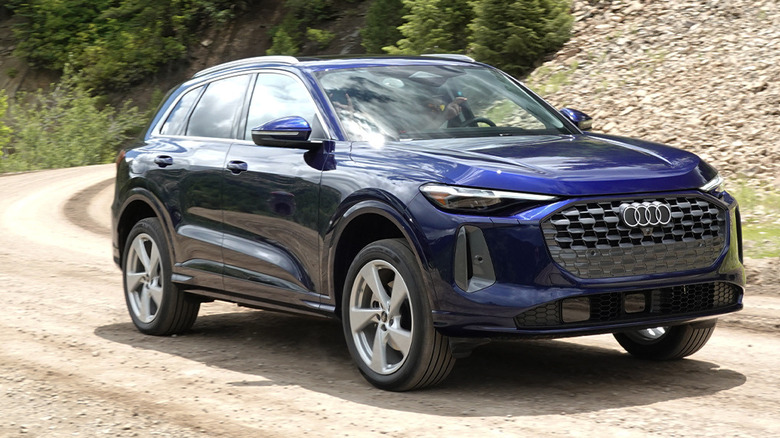 2025 Audi Q5 on a dirt road