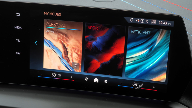 2025 BMW 228 xDrive Gran Coupe drive modes