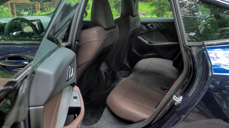 2025 BMW 228 xDrive Gran Coupe rear cabin