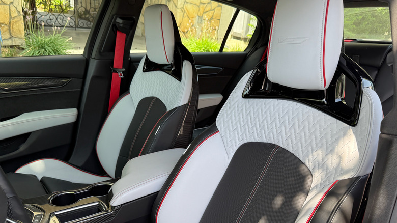 2025 Cadillac CT5-V Blackwing front seats