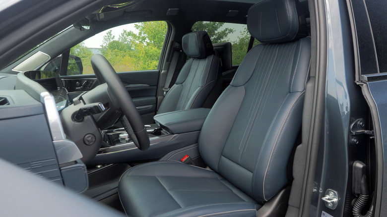2025 Cadillac Escalade IQ front seats