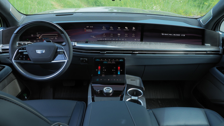 2025 Cadillac Escalade IQ dashboard