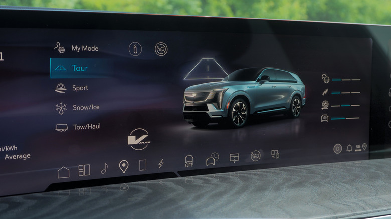 2025 Cadillac Escalade IQ drive modes