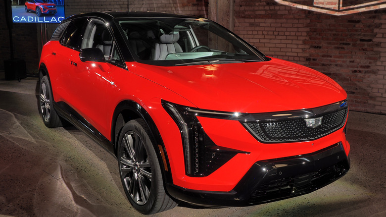 2025 Cadillac Optiq EV front end