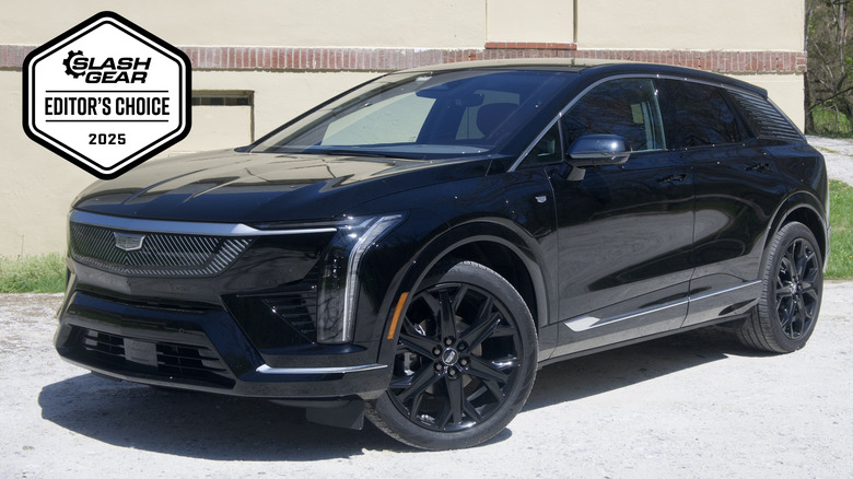 Cadillac Optiq front 3/4 view