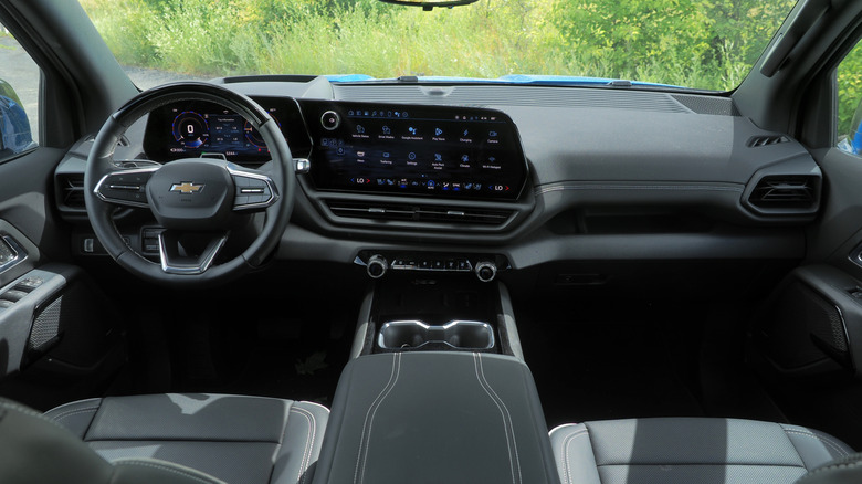 2025 Chevrolet Silverado EV dashboard
