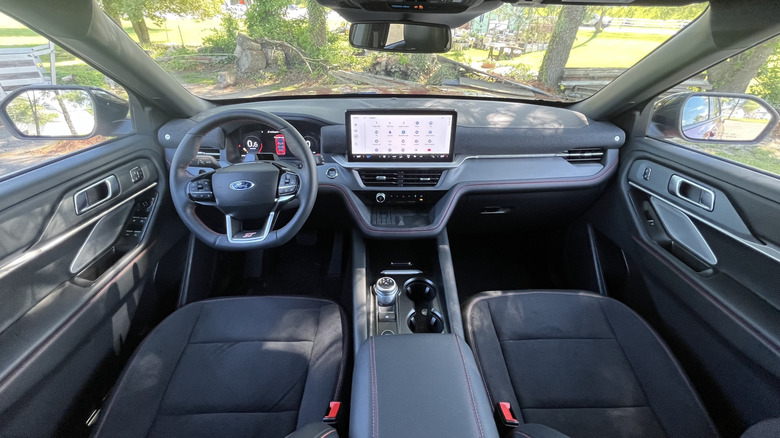 Ford Explorer ST interior view