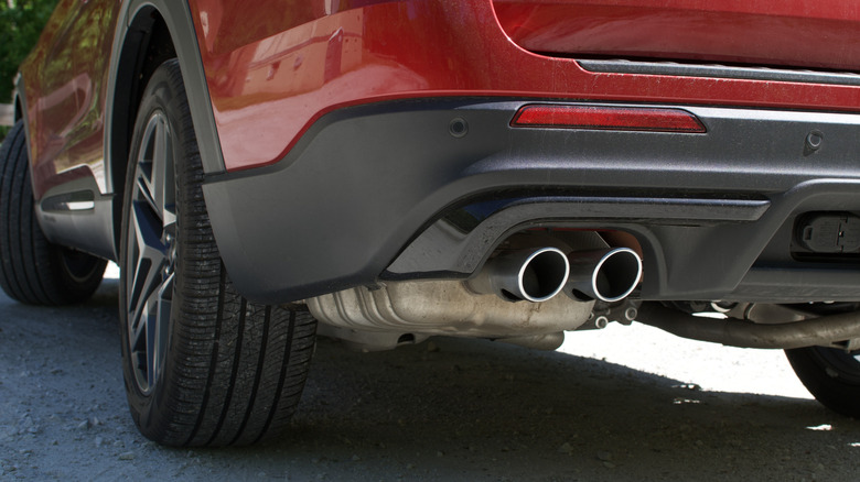 Ford Explorer dual exhaust
