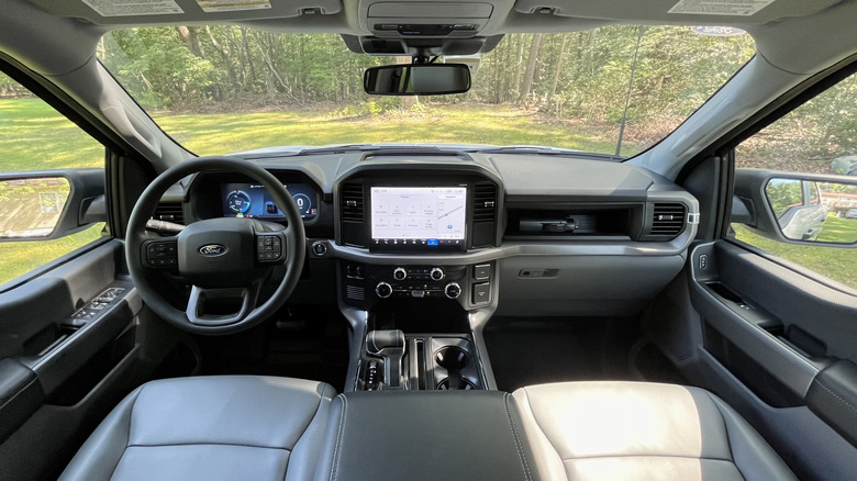 F-150 Lightning interior