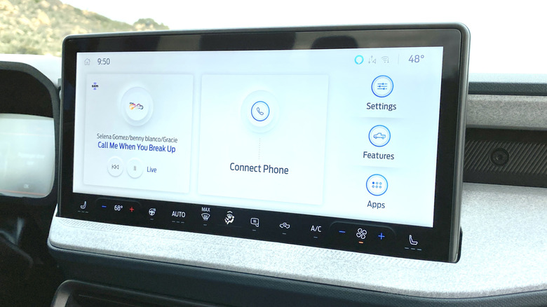 2025 Ford Maverick Touchscreen