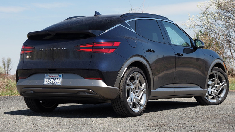 2025 Genesis GV60 rear 3/4