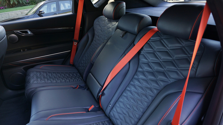 Genesis GV80 Coupe Rear Seat