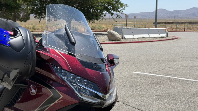 2025 Honda Gold Wing power-adjustable windscreen
