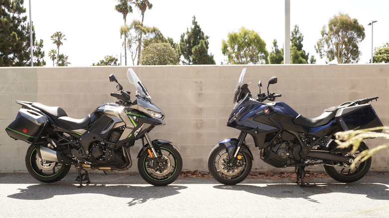 Kawasaki Versys 1100 and Honda NT1100