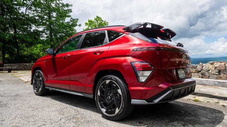 2025 Hyundai Kona Electric N Line parked