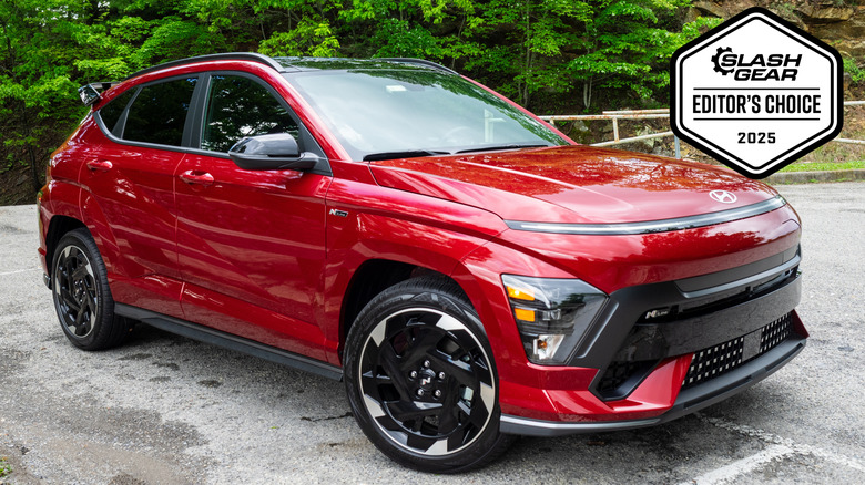 2025 Hyundai Kona Electric N Line parked