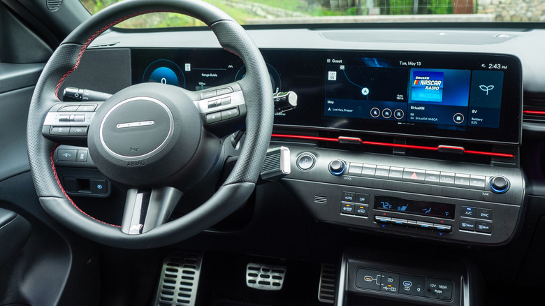 2025 Hyundai Kona Electric N Line dashboard