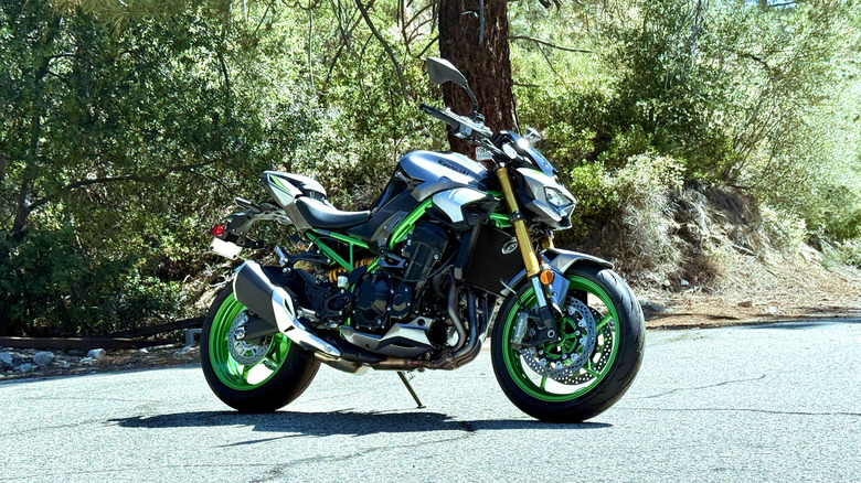 2025 Kawasaki Z900 SE side profile