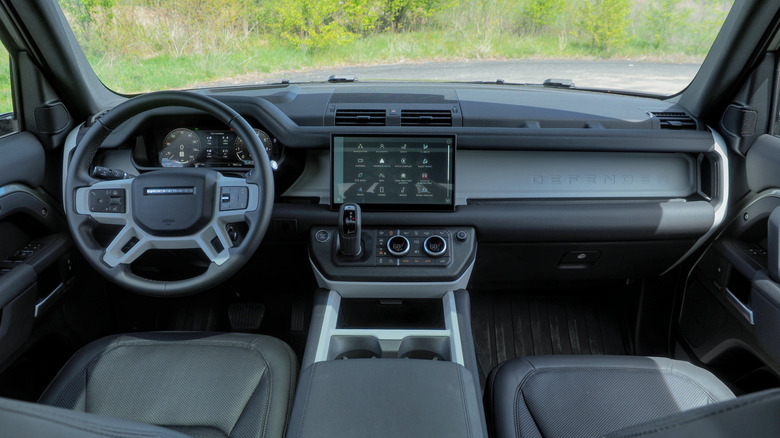 2025 Land Rover Defender 110 dashboard