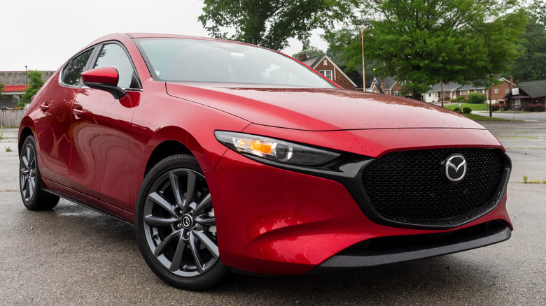 2025 Mazda3 Hatchback parked