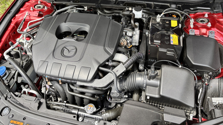 2025 Mazda3 Hatchback engine bay