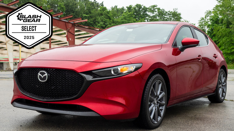 2025 Mazda3 Hatchback parked