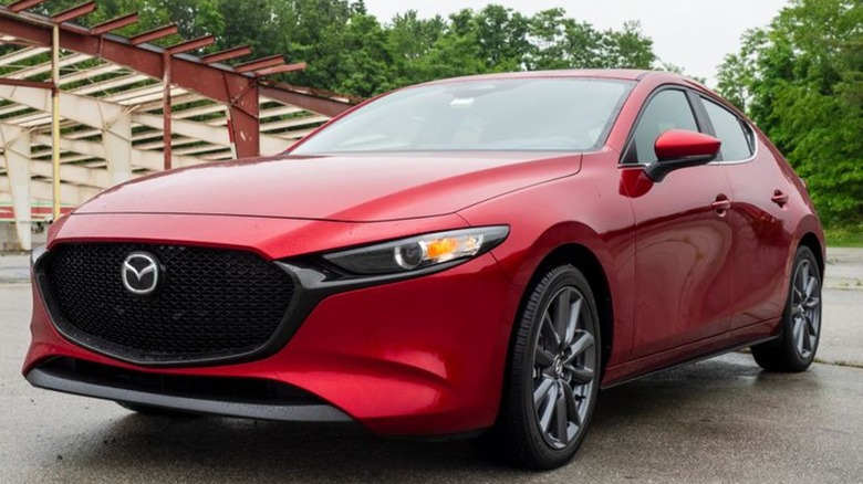 2025 Mazda3 Hatchback parked