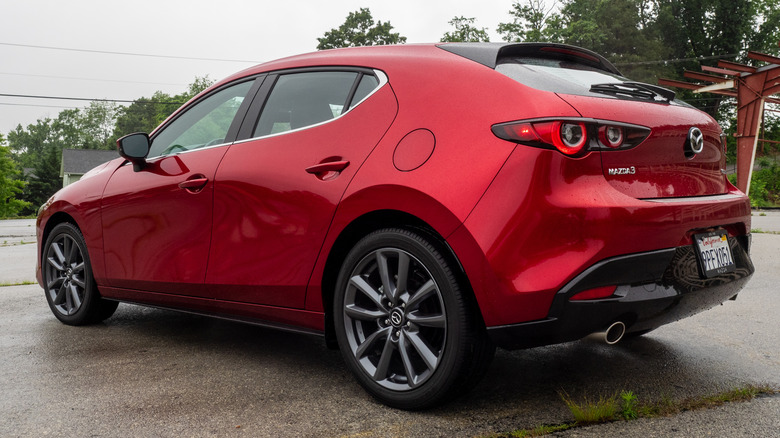 2025 Mazda3 Hatchback parked