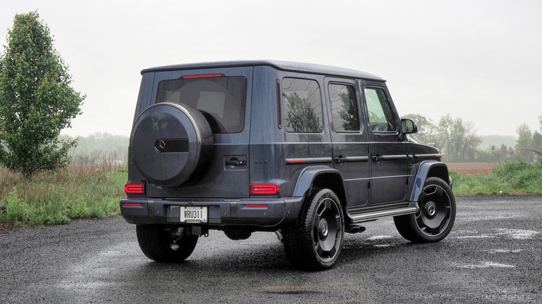 2025 Mercedes-AMG G 63 rear 3/4 view