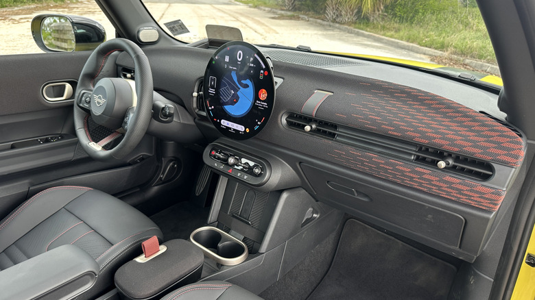 2025 Mini Cooper JCW dashboard