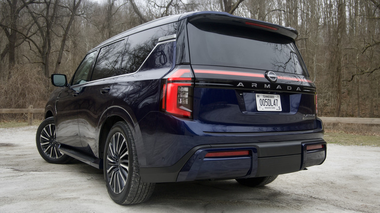 2025 Nissan Armada rear view