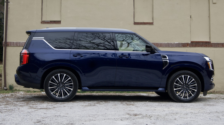 Nissan Armada profile view