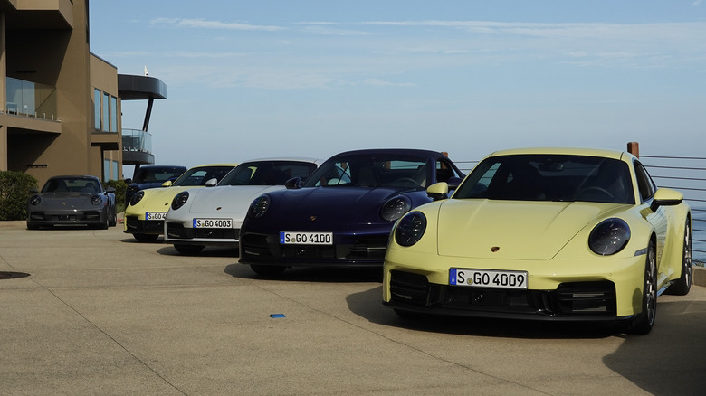 2025 Porsche 911 Carrera S lineup in San Diego