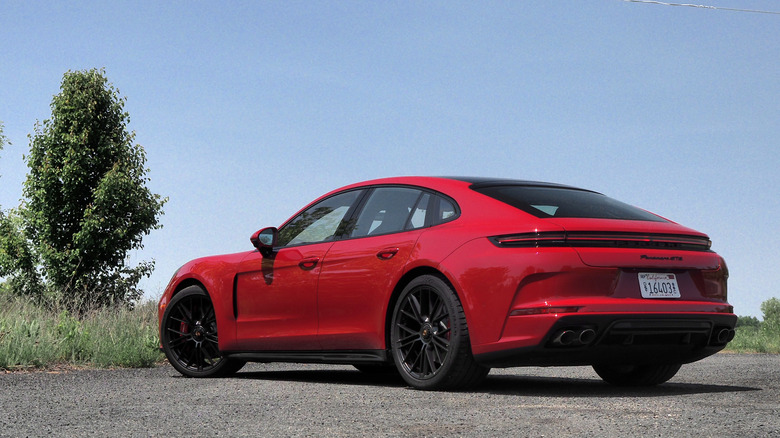 2025 Porsche Panamera GTS rear 3/4